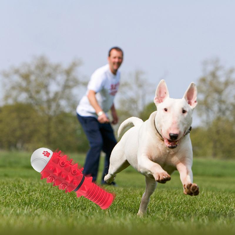 Interactive Dog Chew Toy for Medium & Large Dogs – Durable Training & Play Ball