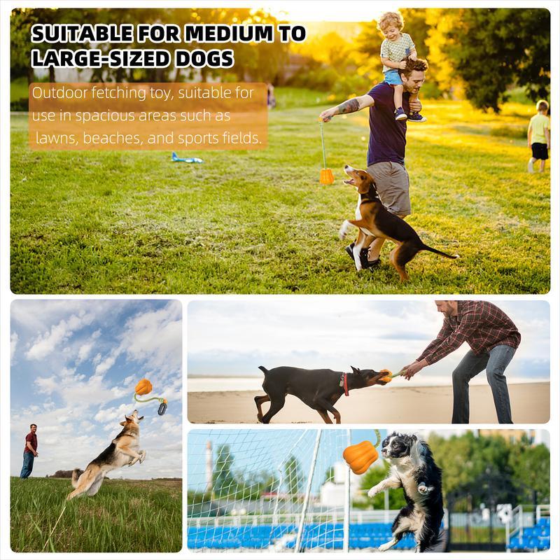 PROKEI Dog Rope Fetch Toy – Indestructible Tug & Chew Toy