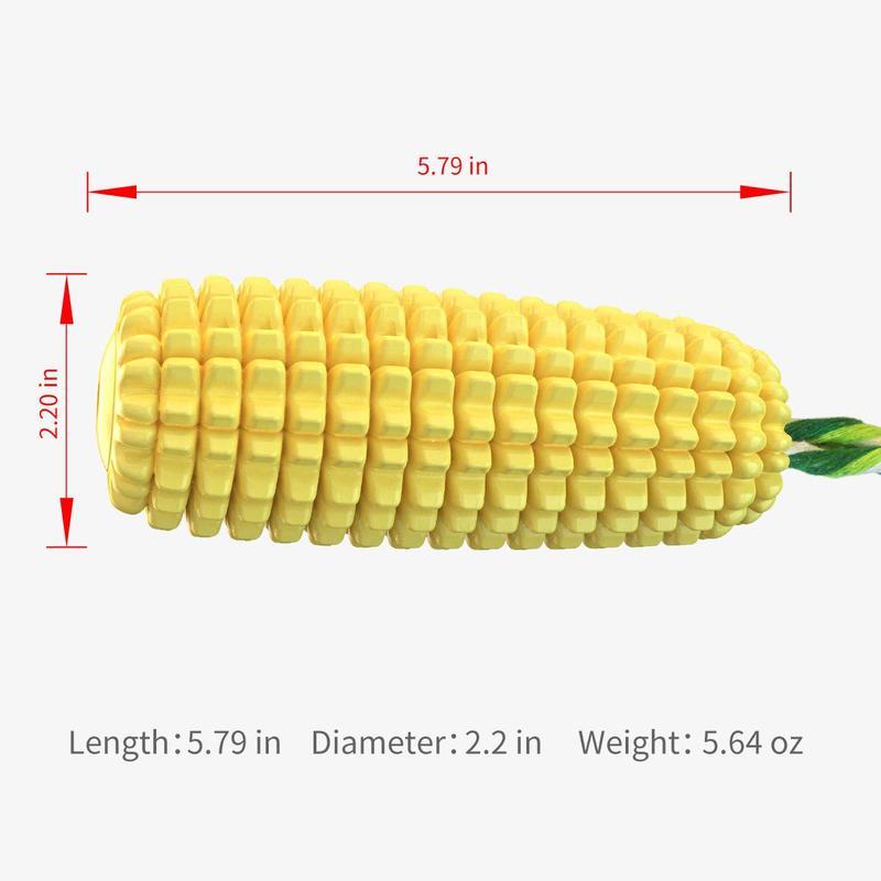 Durable Dog Chew Toy – Corn Stick Rope Toy for Small, Medium & Large Breeds | Squeaky Dental Care Toy