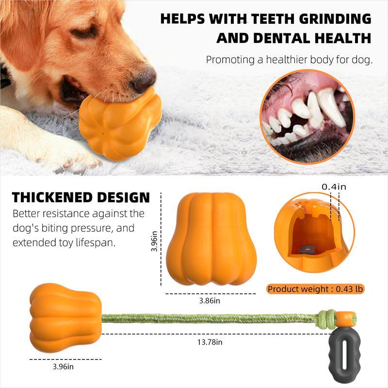 PROKEI Dog Rope Fetch Toy – Indestructible Tug & Chew Toy