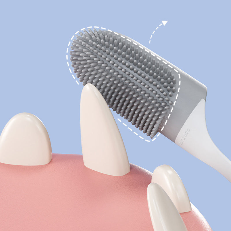 Dog Finger Toothbrush – Soft Silicone Dental Cleaning Brush for Healthy Teeth & Gums