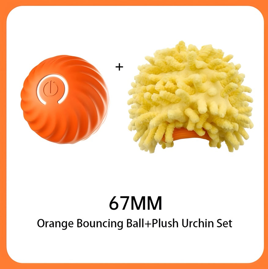 Interactive Bouncing Ball for Dogs – Automatic Rechargeable Smart Toy