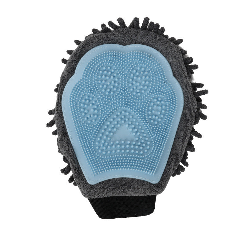 Pet Grooming Glove – Bathing, Massage & Deshedding Brush for Dogs
