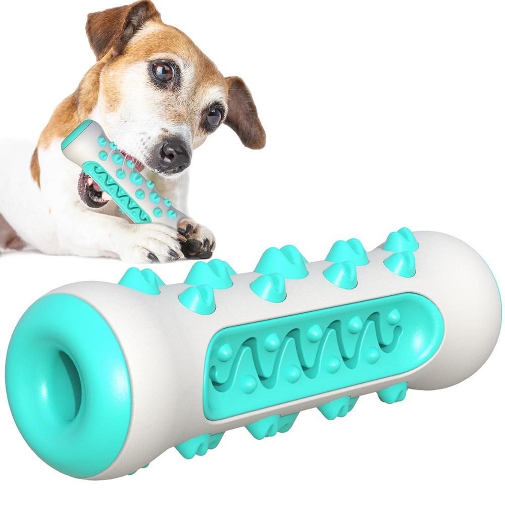 Durable Dog Toothbrush Chew Toy front view
