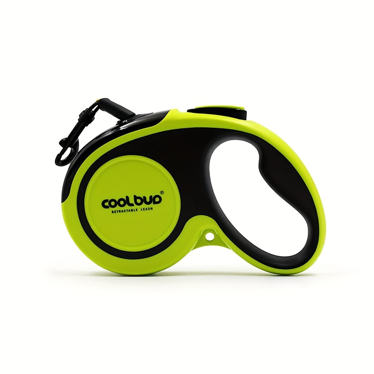 Reflective nylon tape on retractable dog leash